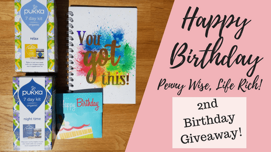 blog birthday giveaway
